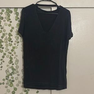Distressed Long Tee